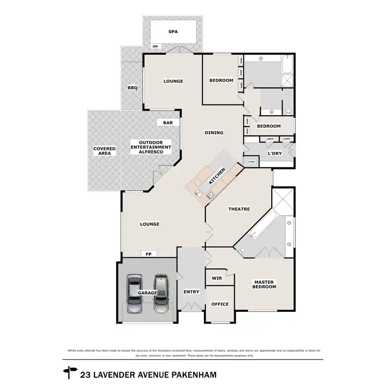 Floorplan of Homely house listing, 23 Lavender Avenue, Pakenham VIC 3810