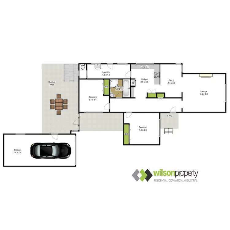 Floorplan of Homely house listing, 5 Greenwood Grove, Traralgon VIC 3844