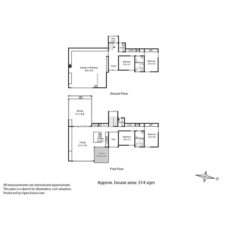 Floorplan of Homely house listing, 30 Brightwater Road, Blackmans Bay TAS 7052