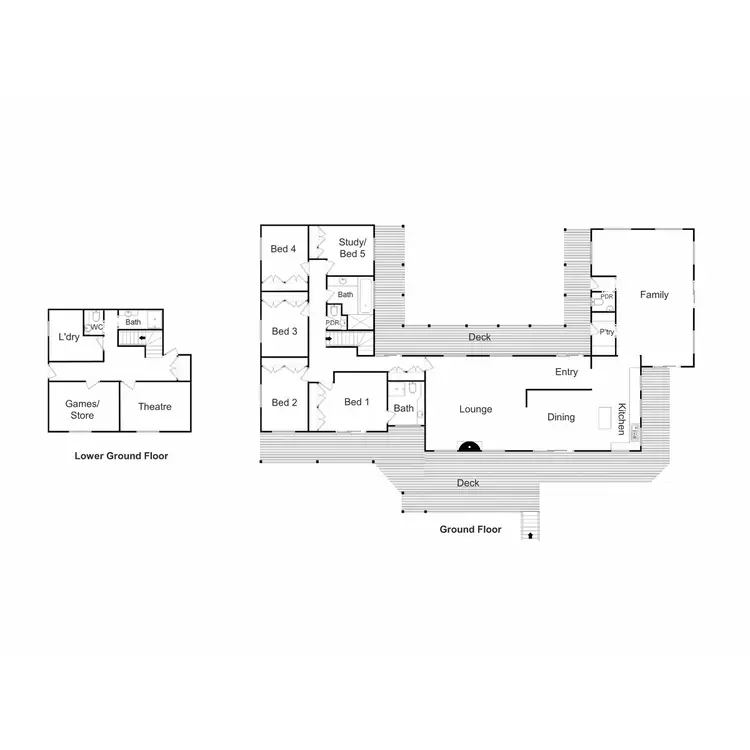 Floorplan of Homely rural property listing, 143 Shamrock Lane, Mansfield VIC 3722
