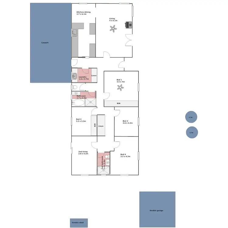 Floorplan of Homely house listing, 13 Lorraine Avenue, Port Lincoln SA 5606