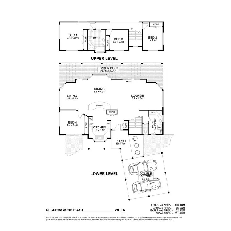 Floorplan of Homely house listing, 81 Curramore Road, Witta QLD 4552