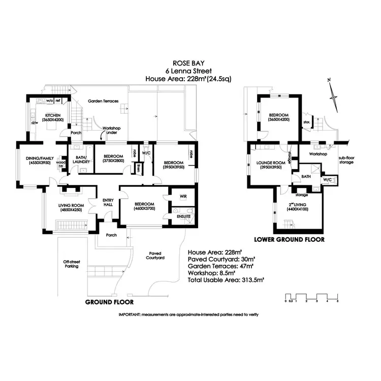 Floorplan of Homely house listing, 6 Lenna Street, Rose Bay TAS 7015