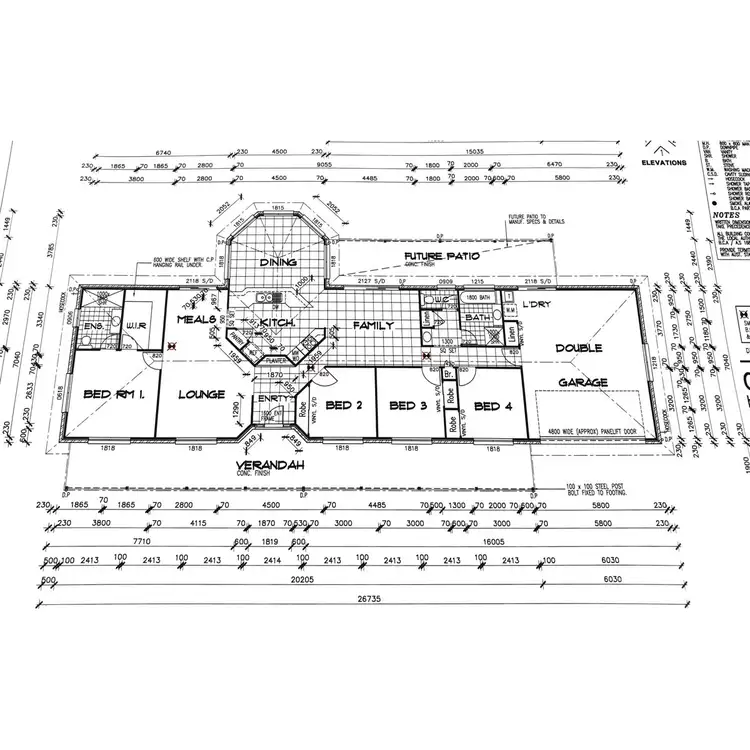 Floorplan of Homely rural property listing, 13-15 Cranbourne Drive, Jimboomba QLD 4280