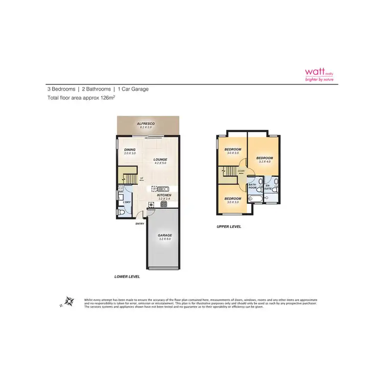 Floorplan of Homely townhouse listing, 15/50 Joyce Crescent, Bracken Ridge QLD 4017