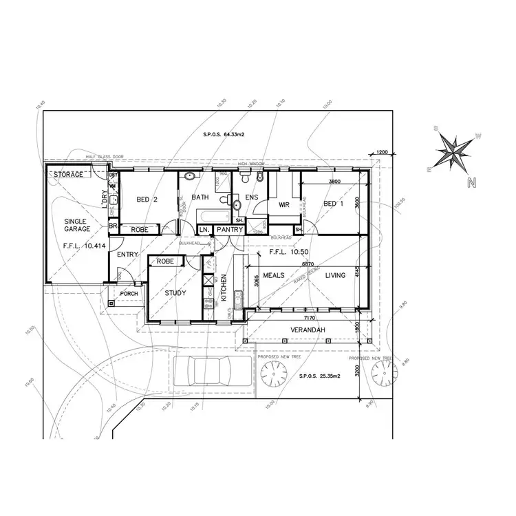 Floorplan of Homely house listing, 6A Venice Street, Mornington VIC 3931