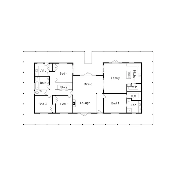 Floorplan of Homely rural property listing, 29 Monkey Gully Road, Mansfield VIC 3722