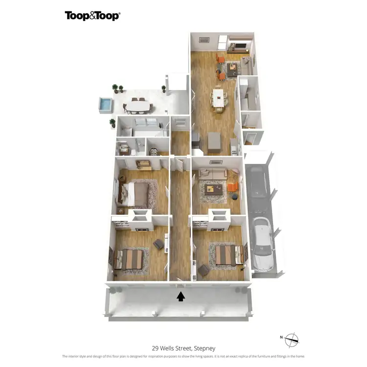 Floorplan of Homely house listing, 29 Wells Street, Stepney SA 5069
