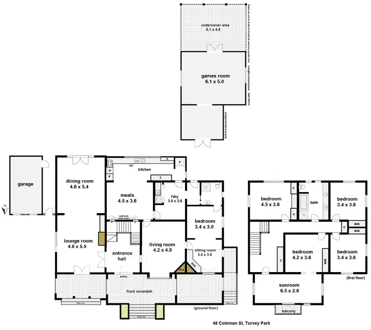 Floorplan of Homely house listing, 48 Coleman Street, Turvey Park NSW 2650
