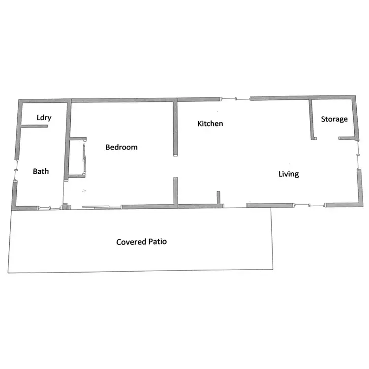 Floorplan of Homely rural property listing, 173-183 Dennis Road, Cedar Vale QLD 4285