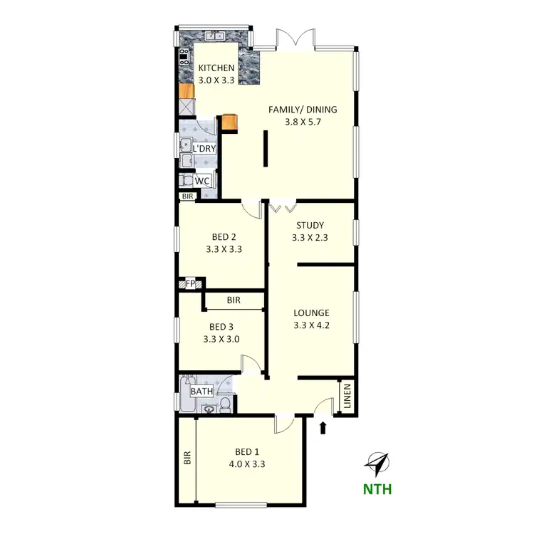 Floorplan of Homely house listing, 51 Austin Avenue, Croydon NSW 2132