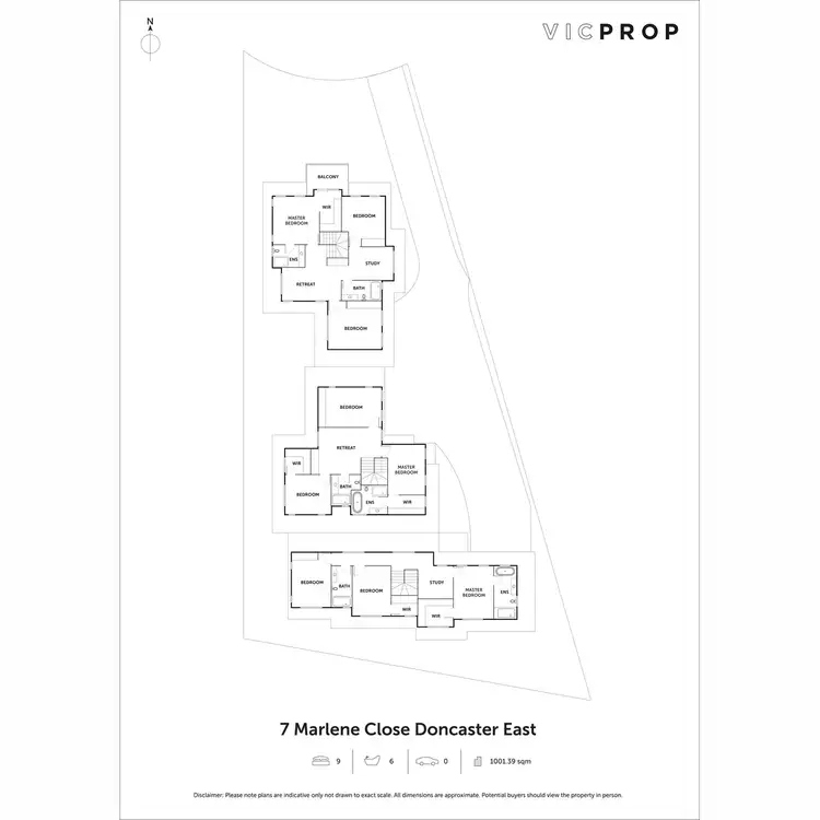 Floorplan of Homely house listing, 7 Marlene Close, Doncaster East VIC 3109