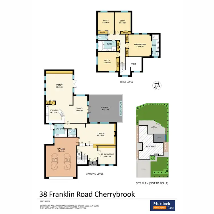 Floorplan of Homely house listing, 38 Franklin Road, Cherrybrook NSW 2126