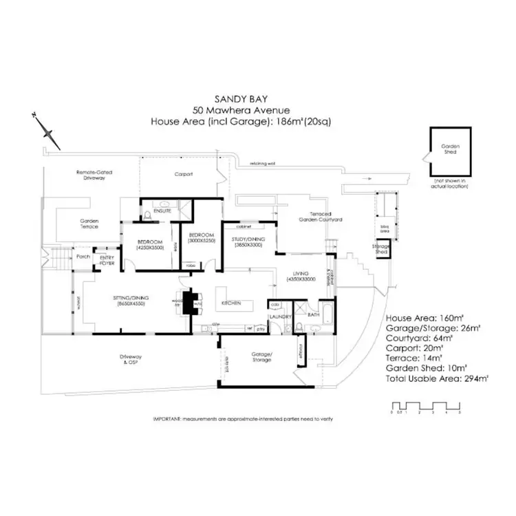 Floorplan of Homely house listing, 50 Mawhera Avenue, Sandy Bay TAS 7005