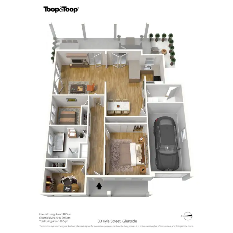 Floorplan of Homely house listing, 30 Kyle Street, Glenside SA 5065