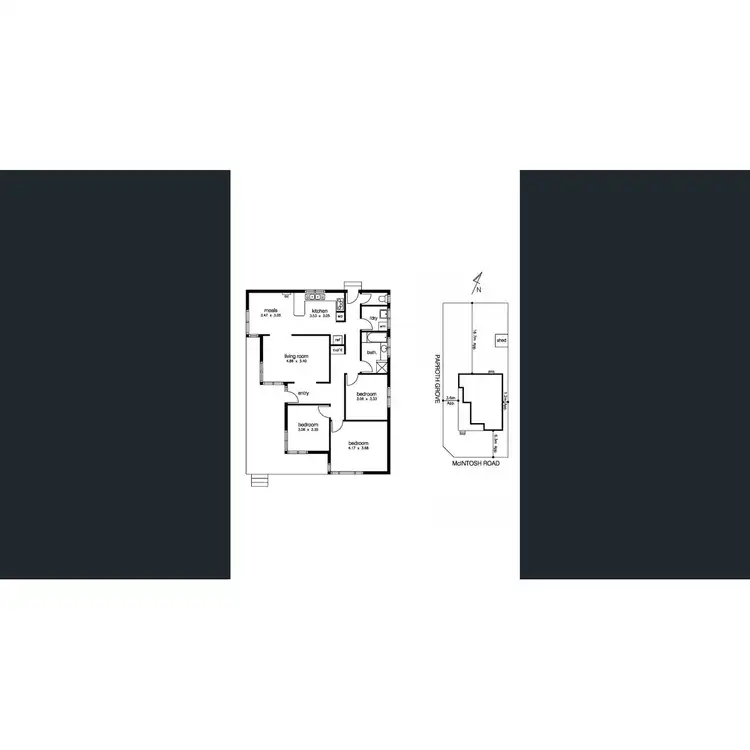 Floorplan of Homely house listing, 114 McIntosh Road, Altona North VIC 3025