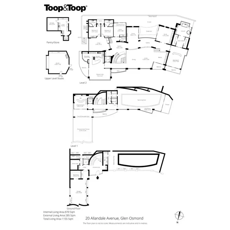 Floorplan of Homely house listing, 20 Allandale Avenue, Glen Osmond SA 5064