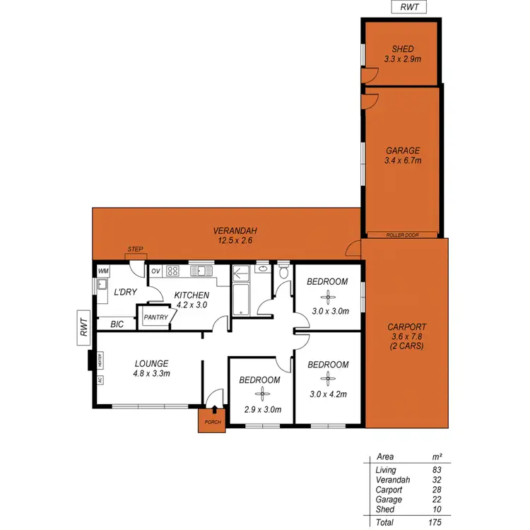 Floorplan of Homely house listing, 27 Fourth Avenue, Klemzig SA 5087