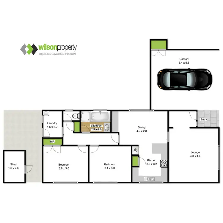 Floorplan of Homely unit listing, 11A Phillip Street, Traralgon VIC 3844