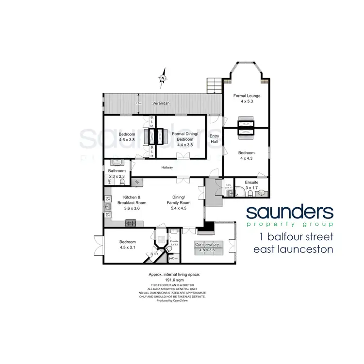 Floorplan of Homely house listing, 1 Balfour Street, Launceston TAS 7250