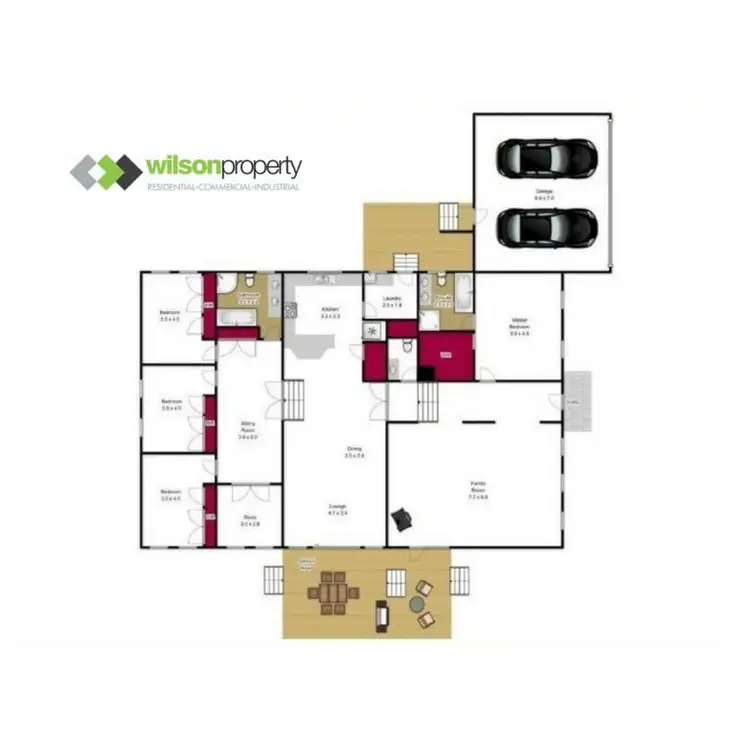 Floorplan of Homely house listing, 91 Warren Terrace, Hazelwood North VIC 3840