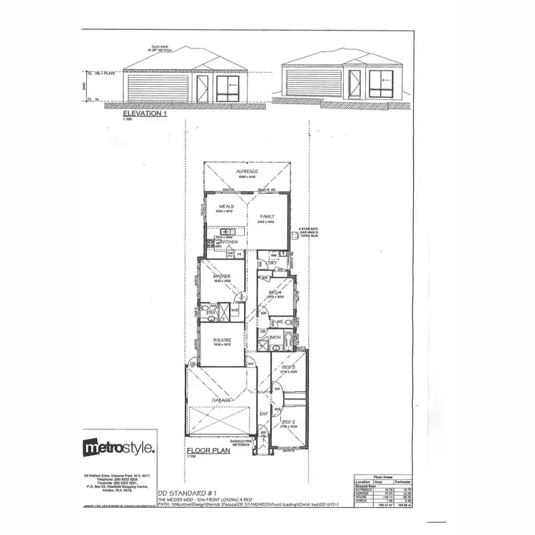 Floorplan of Homely house listing, 12 Turtledove Way, Bennett Springs WA 6063