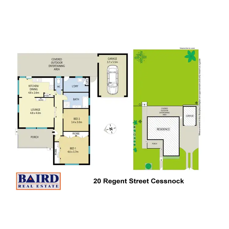 Floorplan of Homely house listing, 20 Regent Street, Cessnock NSW 2325