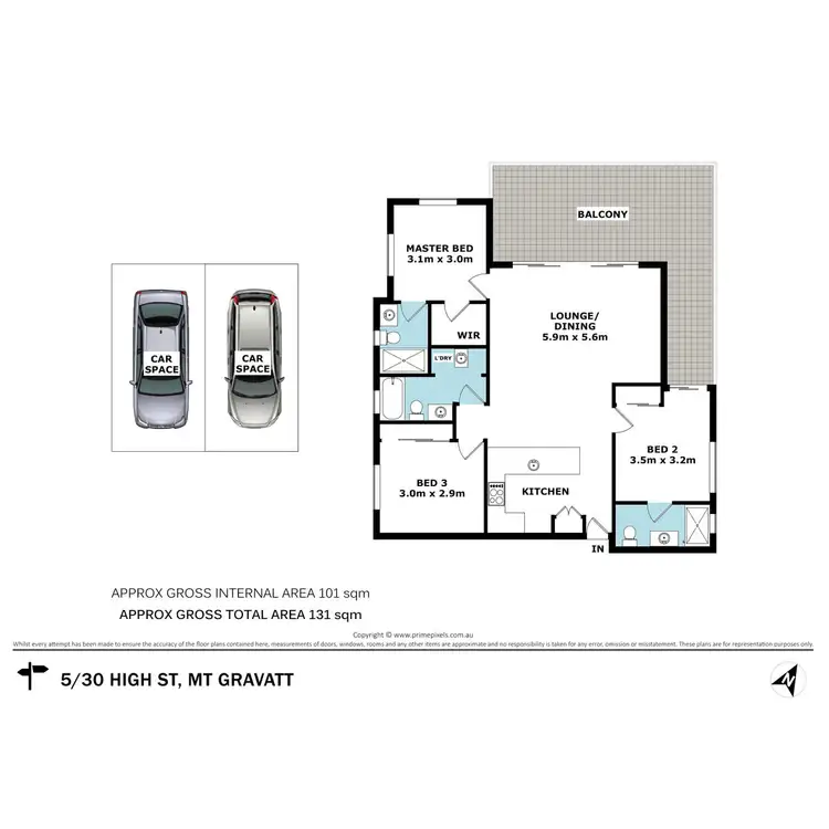 Floorplan of Homely apartment listing, 5/30 High Street, Mount Gravatt QLD 4122