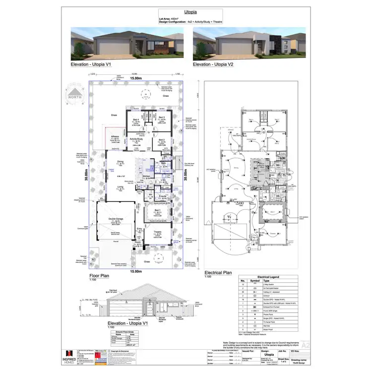 Floorplan of Homely house listing, 12 Covenham Crescent, Aveley WA 6069