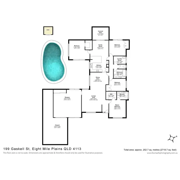 Floorplan of Homely house listing, 199 Gaskell Street, Eight Mile Plains QLD 4113
