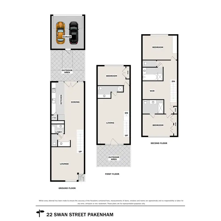 Floorplan of Homely house listing, 22 Swan Street, Pakenham VIC 3810