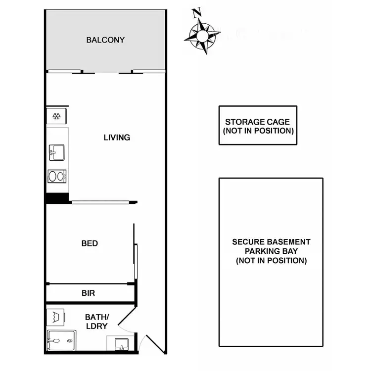 Floorplan of Homely apartment listing, 119/839 Dandenong Road, Malvern East VIC 3145