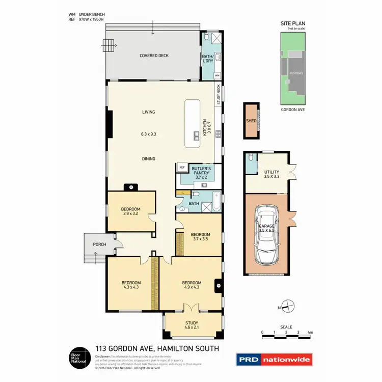 Floorplan of Homely house listing, 113 Gordon Avenue, Hamilton South NSW 2303