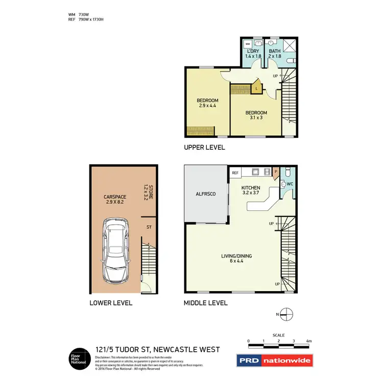 Floorplan of Homely house listing, 121/5 Tudor Street, Newcastle West NSW 2302