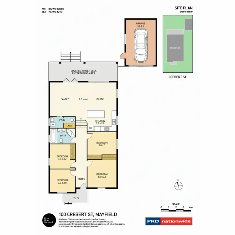 Floorplan of Homely house listing, 100 Crebert Street, Mayfield NSW 2304