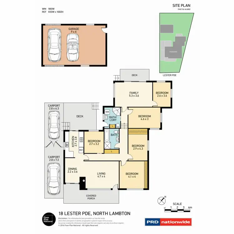 Floorplan of Homely house listing, 18 Lester Parade, North Lambton NSW 2299