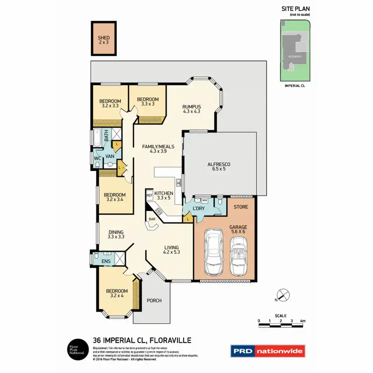 Floorplan of Homely house listing, 36 Imperial Close, Floraville NSW 2280