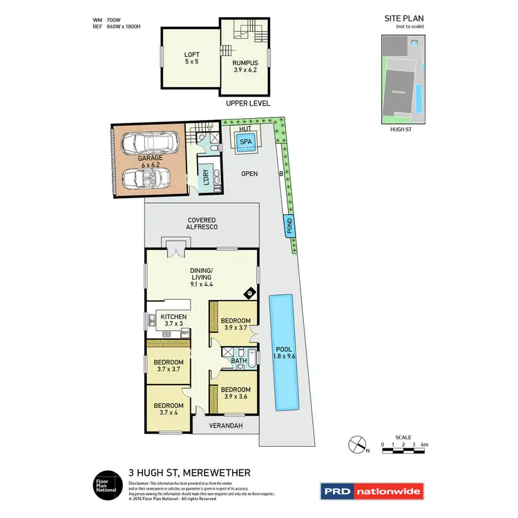 Floorplan of Homely house listing, 3 Hugh Street, Merewether NSW 2291