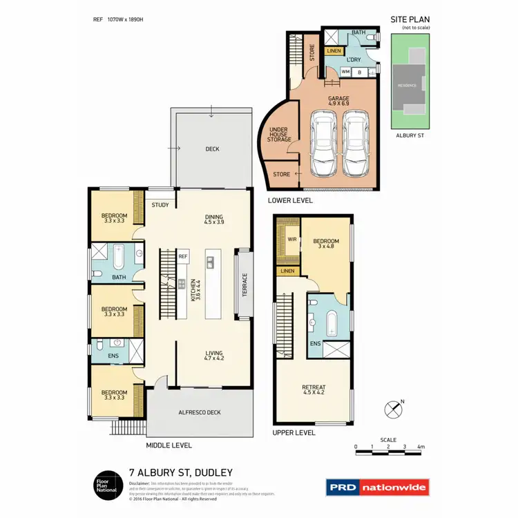 Floorplan of Homely house listing, 7 Albury Street, Dudley NSW 2290