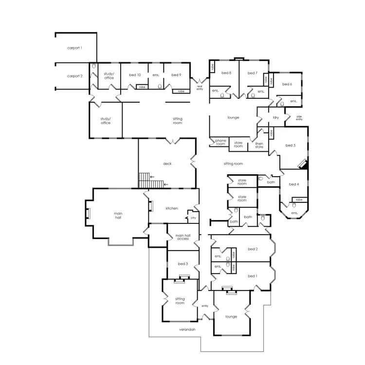 Floorplan of Homely house listing, 39 Webster Street, Ballarat Central VIC 3350