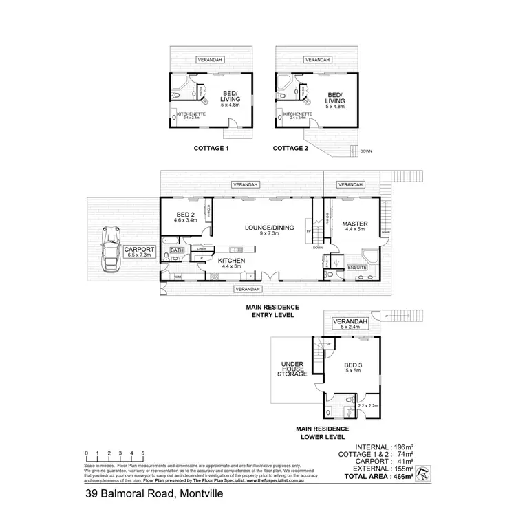 Floorplan of Homely house listing, 39 Balmoral Road, Montville QLD 4560
