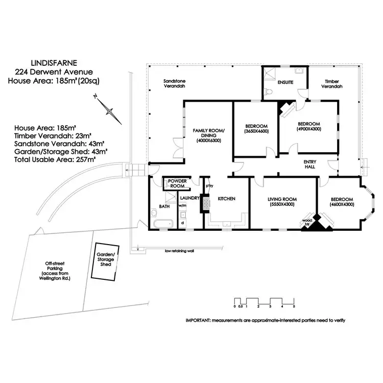Floorplan of Homely house listing, 224 Derwent Avenue, Lindisfarne TAS 7015