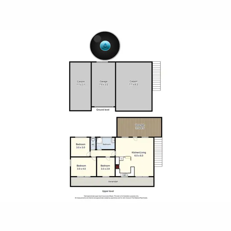 Floorplan of Homely house listing, 61 Willow Lake Drive, Macs Cove VIC 3723