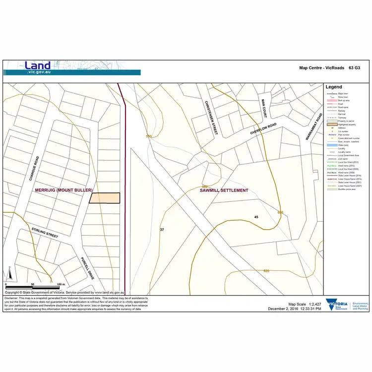 Floorplan of Homely land listing, 19 Purcell Drive, Merrijig VIC 3723