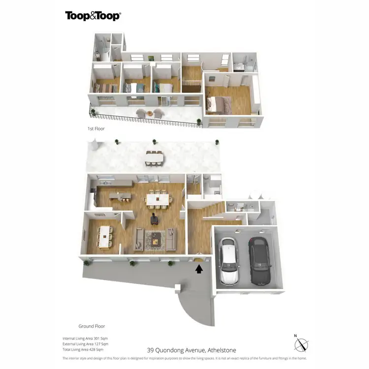 Floorplan of Homely house listing, 39 Quondong Avenue, Athelstone SA 5076