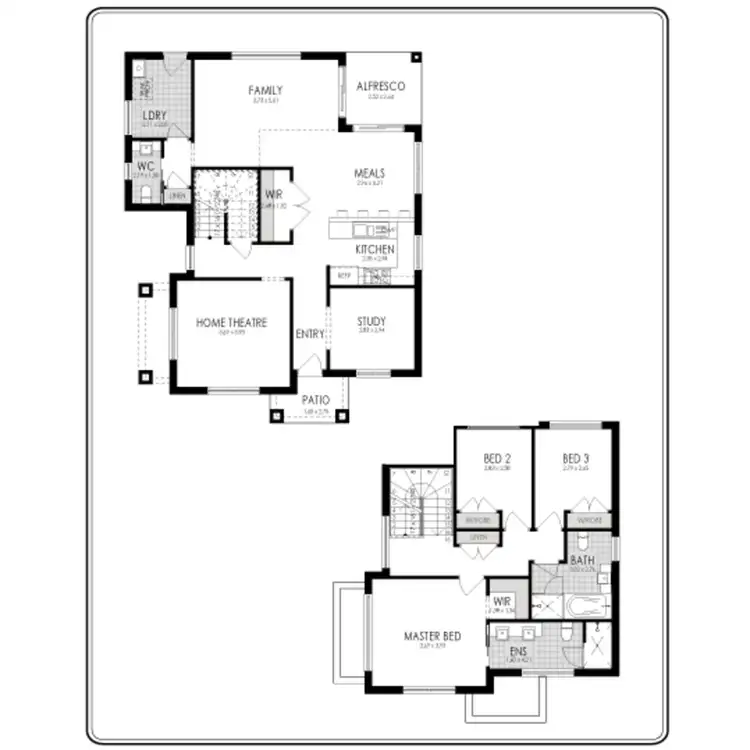 Floorplan of Homely house listing, 1/16 Bega Street, Gregory Hills NSW 2557