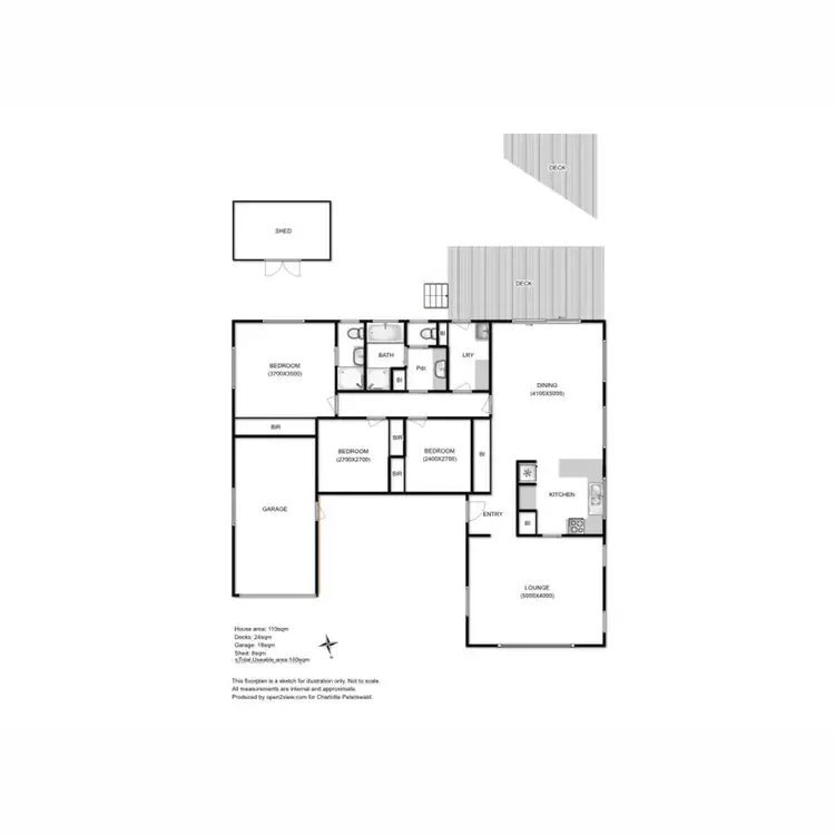 Floorplan of Homely house listing, 12 Bayview Court, Sorell TAS 7172
