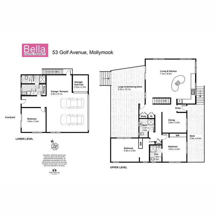 Floorplan of Homely house listing, 53 Golf Avenue, Mollymook NSW 2539