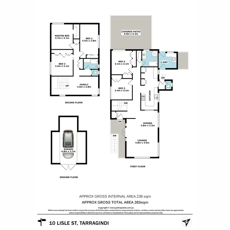 Floorplan of Homely house listing, 10 Lisle Street, Tarragindi QLD 4121