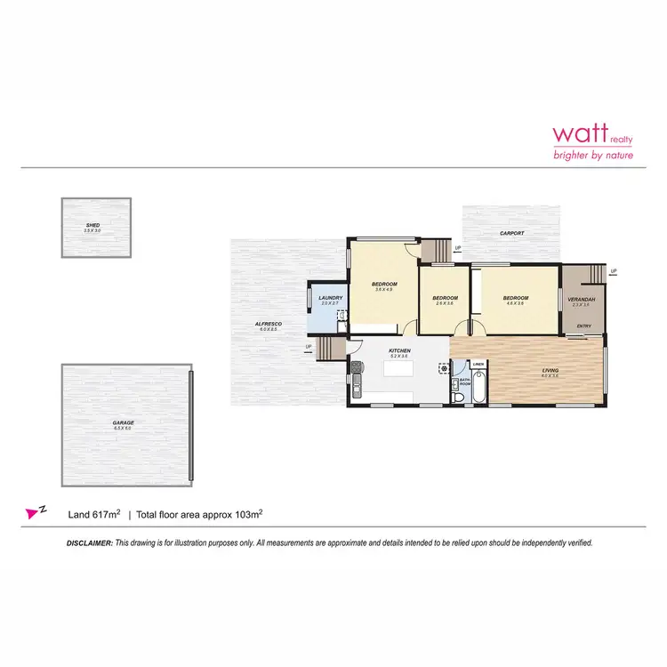 Floorplan of Homely house listing, 102 Crowley Street, Zillmere QLD 4034